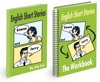 English Short Stories, Book and Workbook, Emma and Jerry
