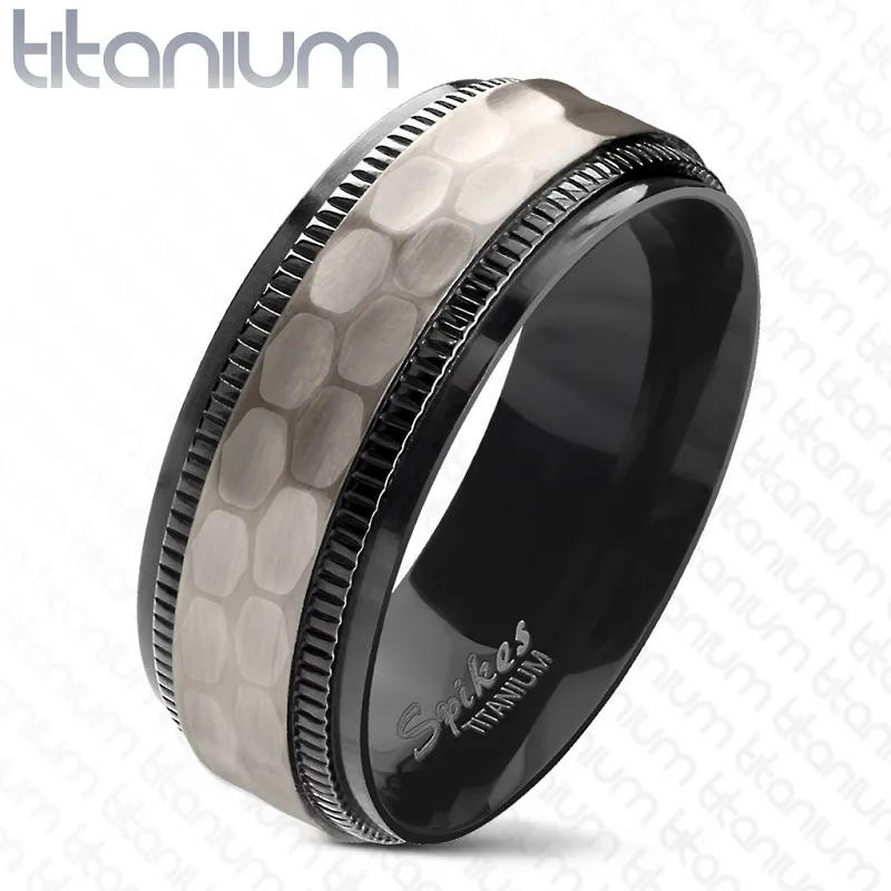Personalized Titanium Ring