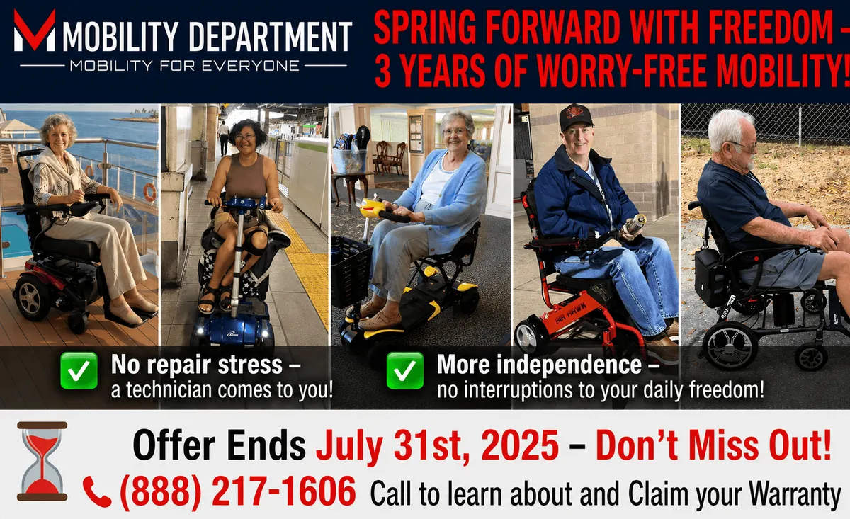 buy mobility scooters and electric wheelchair at mobility department