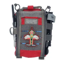 Trauma kit components and medical supplies