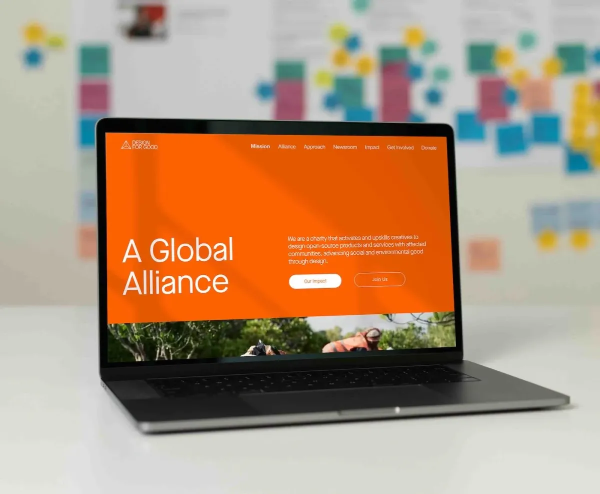 Website Build for Design For Good