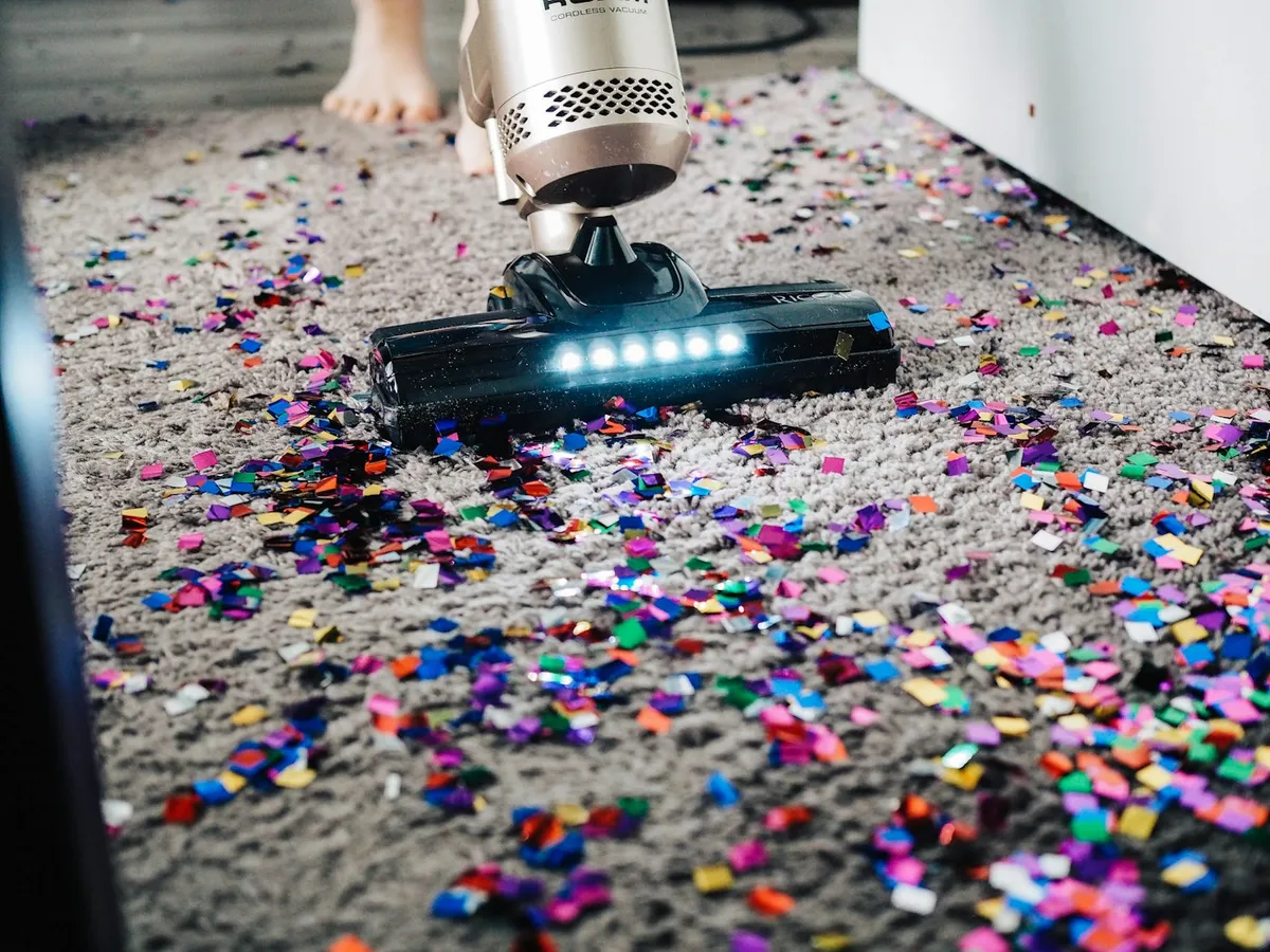 Clean hard floor and home cleaning tools