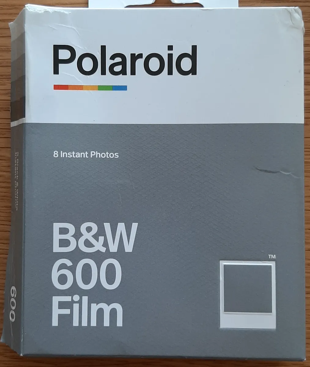 A packet of instant film