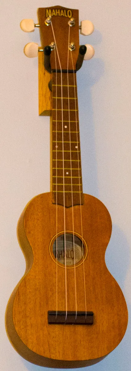 Another entry-level soprano ukulele shown for comparison
