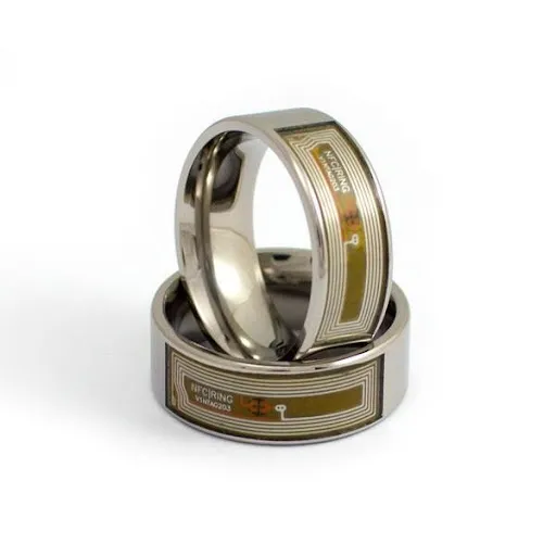 A generic smart ring wearable device, shown for comparison