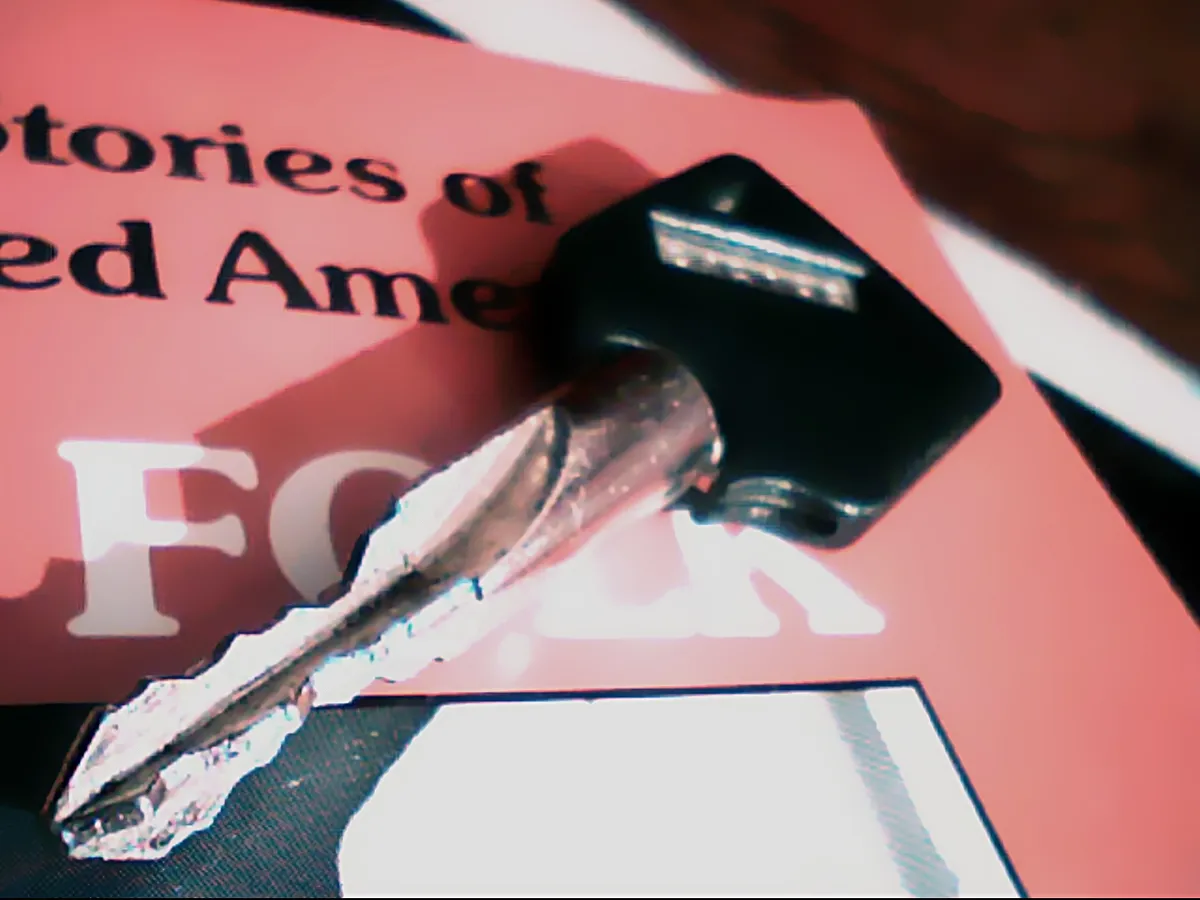 Key for a SentrySafe branded lock