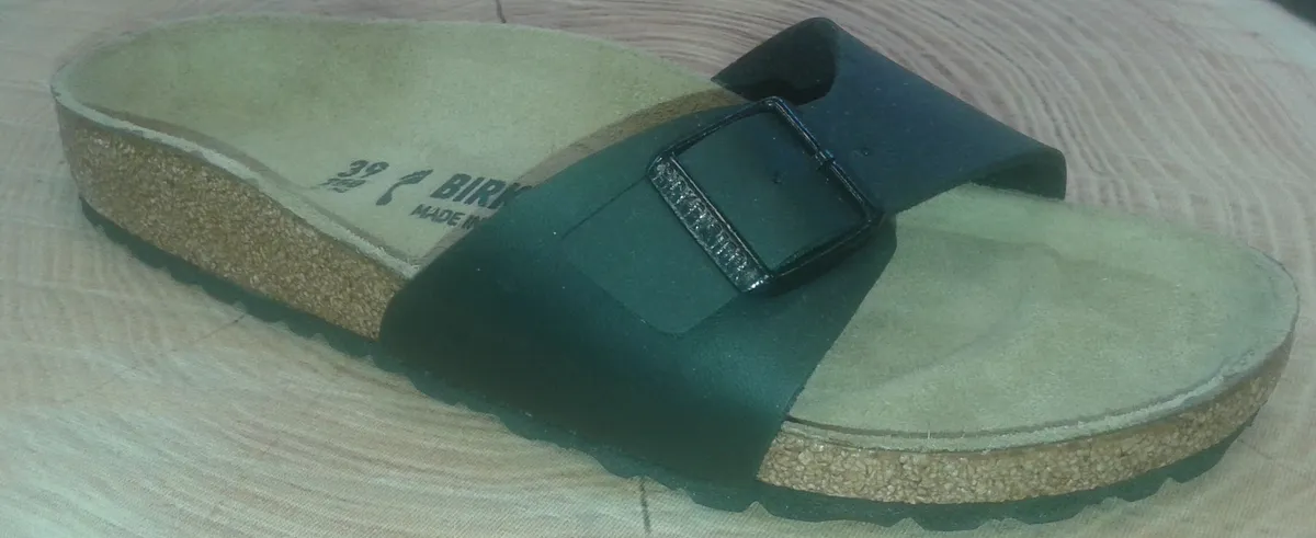 Birkenstock Madrid single-strap sandal for comparison with the two-strap Arizona