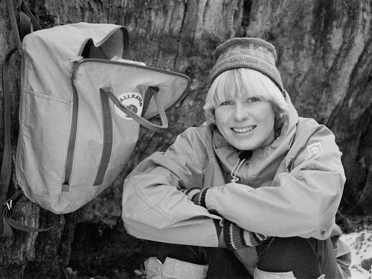 An early Fjällräven Kånken from 1979 showing the largely unchanged design