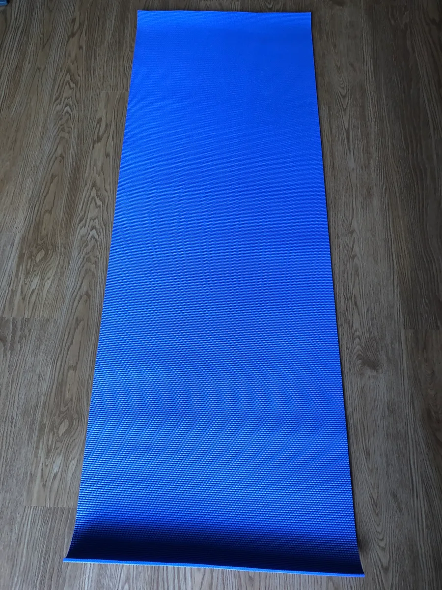Yoga mat surface texture in detail